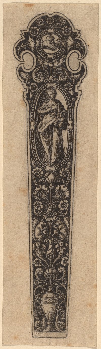 Ornament for Knife Handle by Theodor de Bry