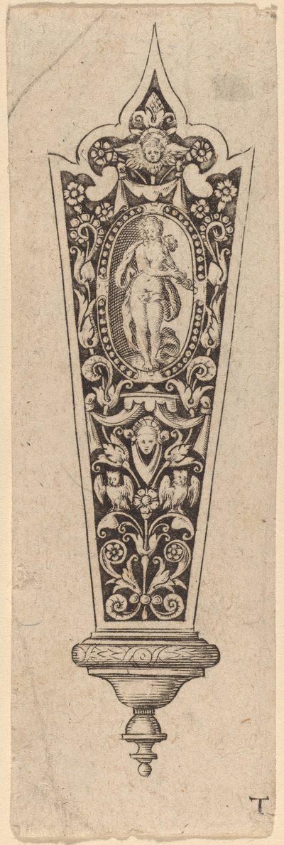 Ornament for Knife Handle by Theodor de Bry