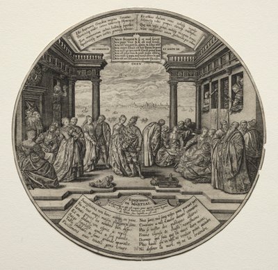 The Venetian Ball by Theodor de Bry