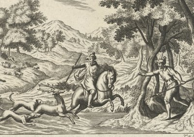 Deer Hunt by Theodor van Merlen (II)