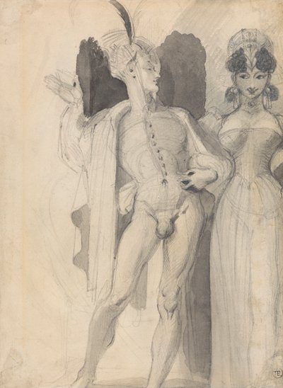 Faust and Margaret by Theodor von Holst