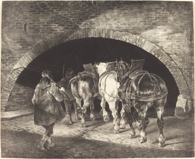Adelphi Wharf by Theodore Gericault