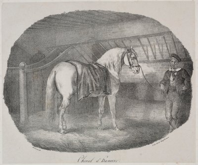 Cheval dHanovre by Theodore Gericault