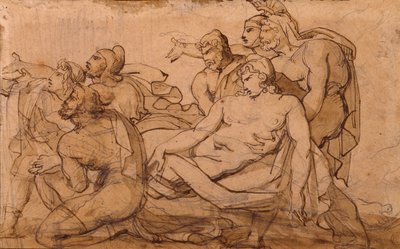 Death of Paris by Theodore Gericault