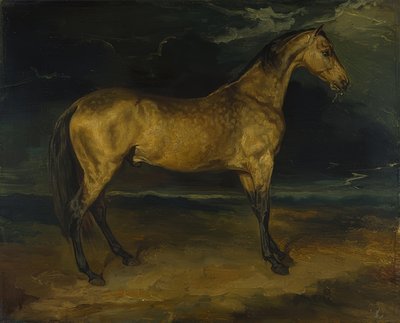 A Horse in a Thunderstorm by Theodore Gericault