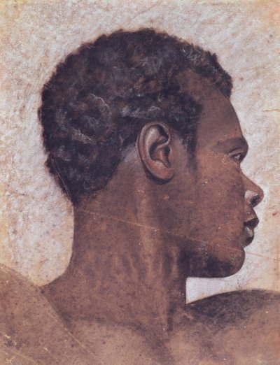 Head of a Black Person by Theodore Gericault
