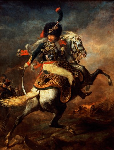 Officer of the Hussars by Theodore Gericault