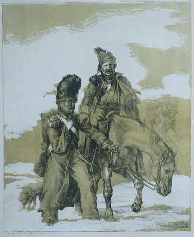 Return from Russia by Theodore Gericault