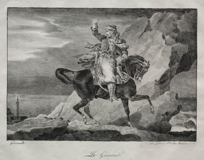 The Giaour by Theodore Gericault