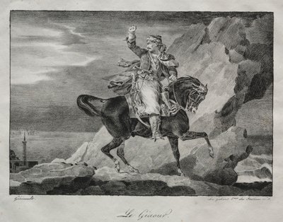 The Giaour by Theodore Gericault