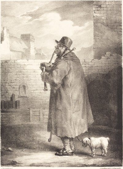 The Piper by Theodore Gericault