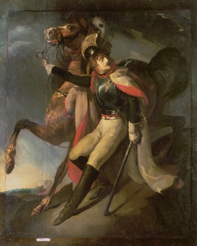 Wounded Cuirassier by Theodore Gericault