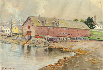 The Old Warehouse, Sitka by Theodore J. Richardson