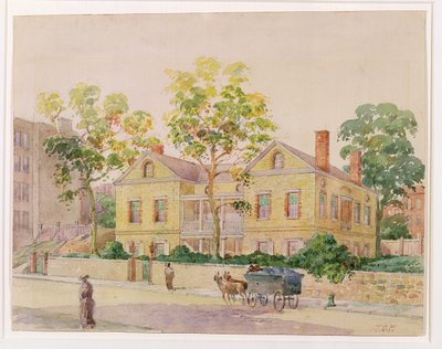 Abigail Adams Smith House by Theodore Oscar Fraenkel