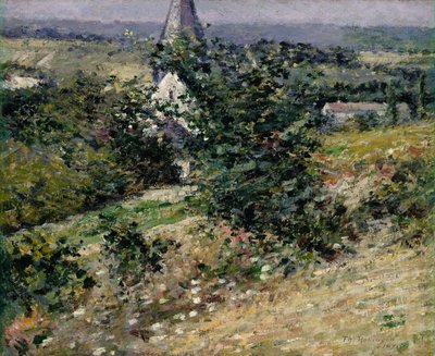 Old Church at Giverny, 1891 by Theodore Robinson