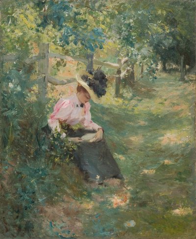 The Lane by Theodore Robinson