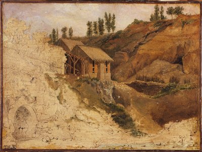 A Quarry by Theodore Rousseau