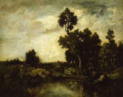Landscape by Theodore Rousseau