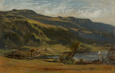 Landscape in Auvergne by Theodore Rousseau