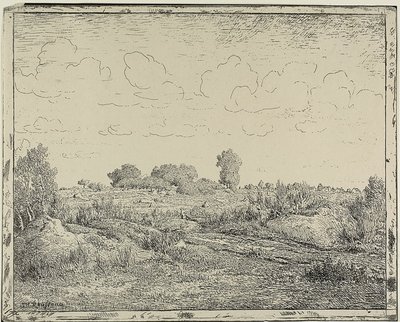 Plain at Plante à Biau by Theodore Rousseau