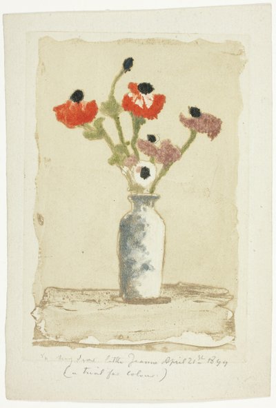 Anemones by Theodore Roussel