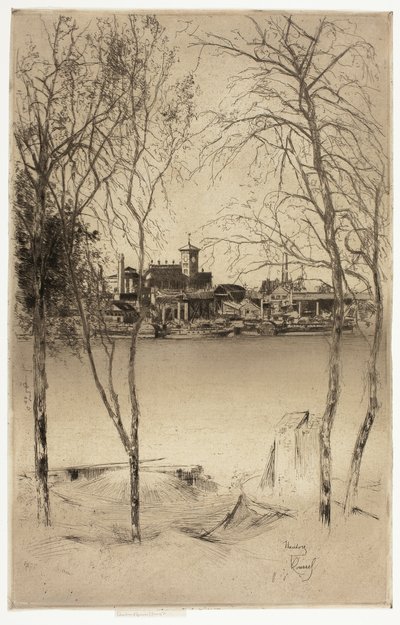 Laburnums and Battersea by Theodore Roussel