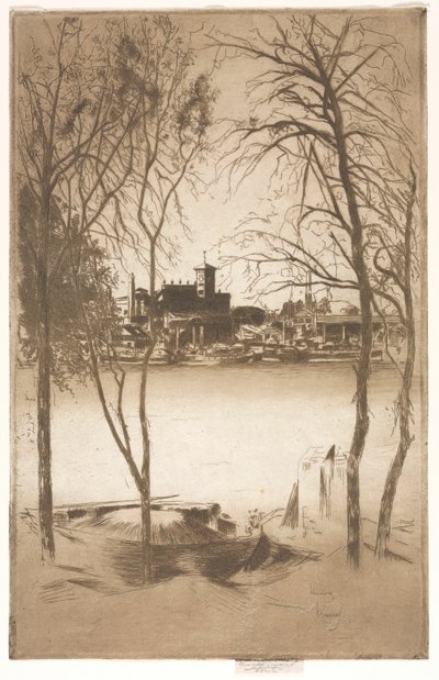 Laburnums and Battersea by Theodore Roussel
