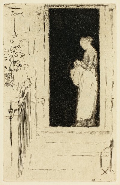 Penelope, A Doorway Chelsea by Theodore Roussel