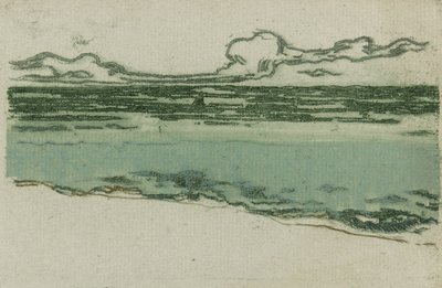 The Sea at Bognor by Theodore Roussel