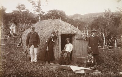 Making Tappa (native cloth) by Theodore Severin