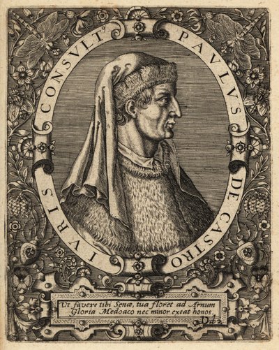 Paulus Castrensis by Theodore de Bry