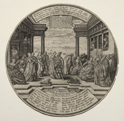 The Venetian Ball by Theodore de Bry