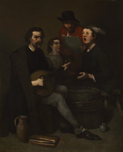 Singers by Theodule Ribot