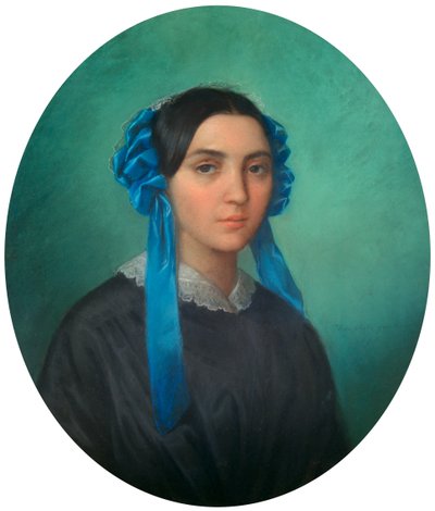 Portrait of a Young Girl by Theophile Gautier