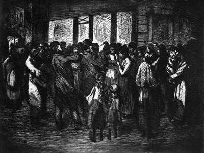 Street Singers by Theophile Steinlen