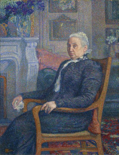 Sylvie Descamps Monnom by Théo van Rysselberghe