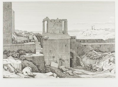 The Acropolis of Athens by Théodore Caruelle d