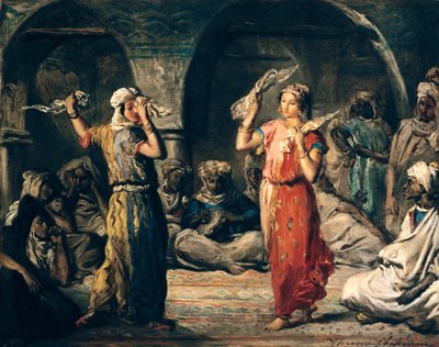 Dance of the Handkerchiefs, 1849 by Théodore Chassériau