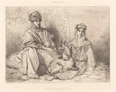 Moorish Women of Constantine by Théodore Chassériau