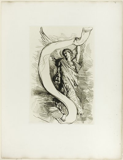 Frontispiece, from Othello by Théodore Chassériau