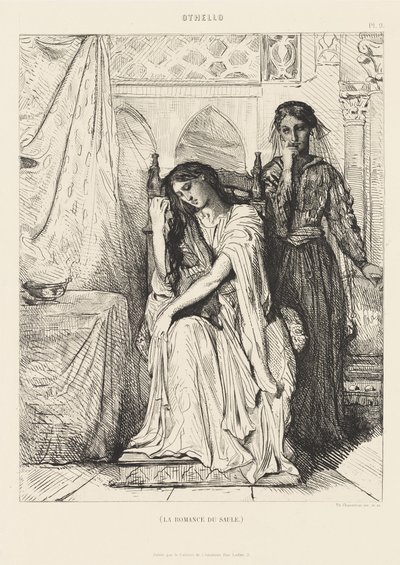 Othello Suite, No. 9 by Théodore Chassériau