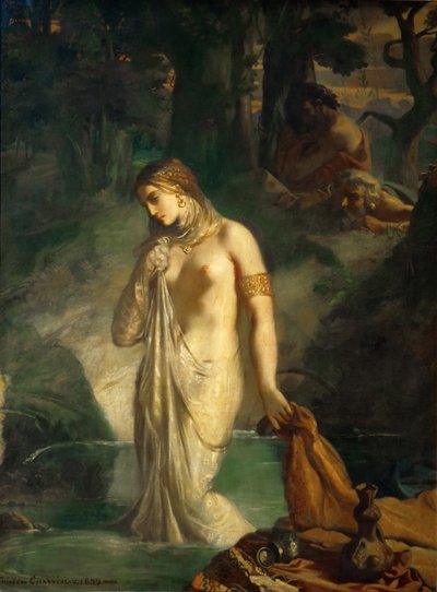 Susanna at her Bath by Théodore Chassériau
