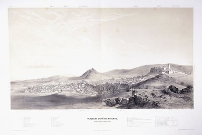 Panorama of Modern Athens by Théodose du Moncel