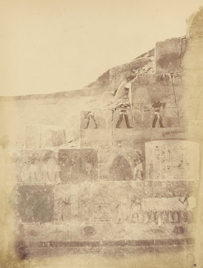 Medinet-el-Bahari (Thebes) by Théodule Devéria
