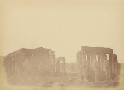 Overview of the Ramesseum by Théodule Devéria