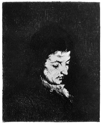 Paysanne, Peasant, c1840-1890 by Auguste Theodule Ribot