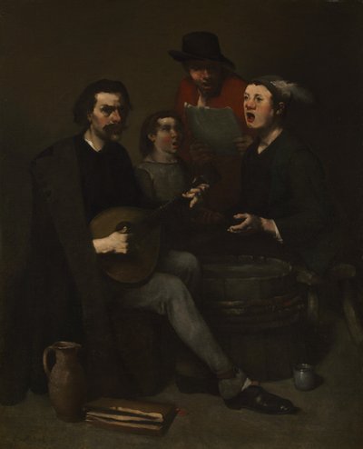 Singers by Auguste Theodule Ribot