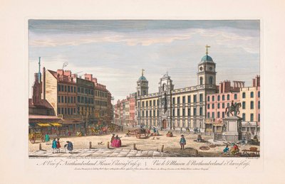 Northumberland House, Charing Cross by Thomas (after) Bowles