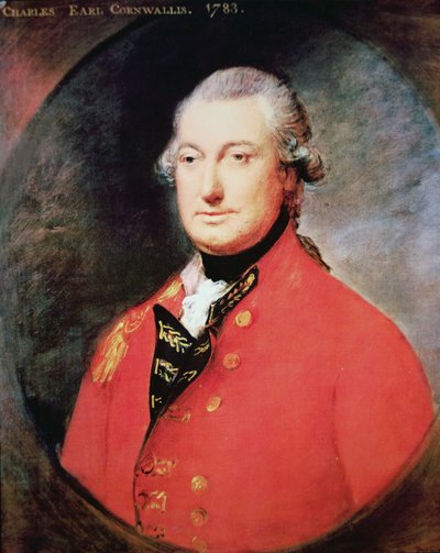 Charles Cornwallis by Thomas (after) Gainsborough
