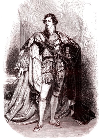 George IV, king of England by Thomas (after) Lawrence